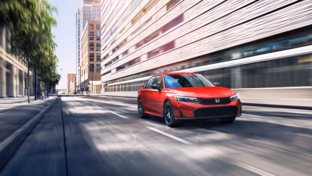 2025 honda civic sedan exterior overview